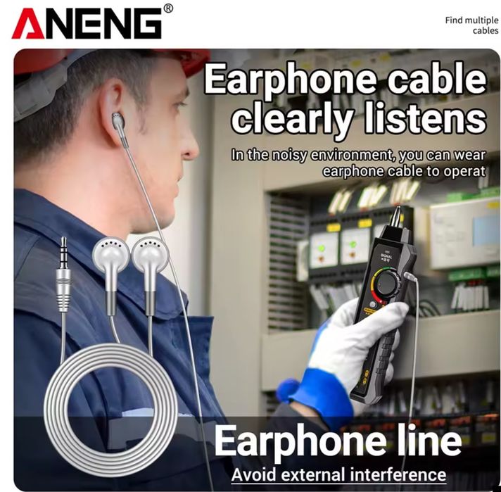 Tester Detector cablu ETHERNET COAXIAL
Ecran spart