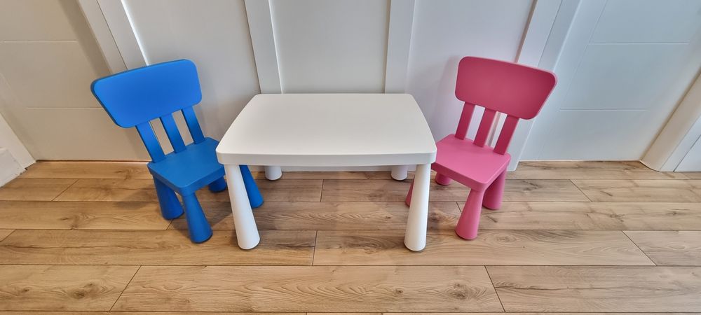 Masa si scaune copii Mammut by IKEA