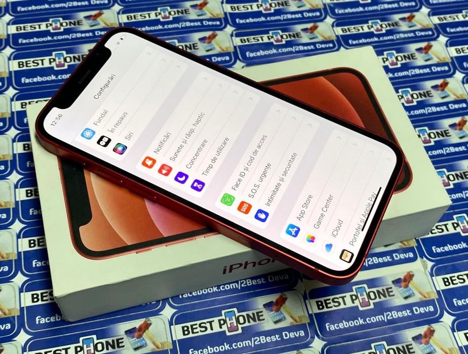 Iphone 12 Mini Red 128GB  1100Lei Magazin si in Rate 6Luni Garantie