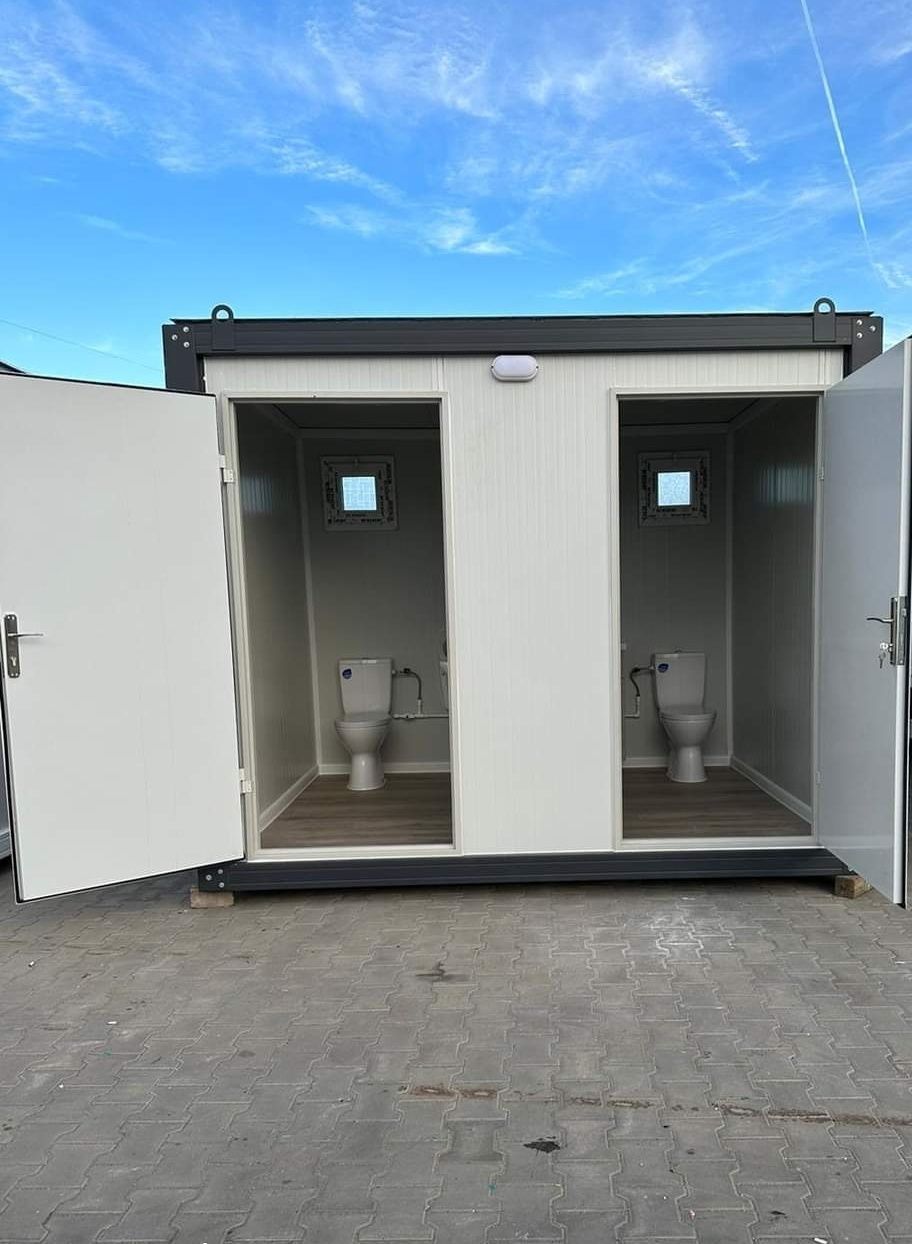 Vand container modular cu grup sanitar propriu