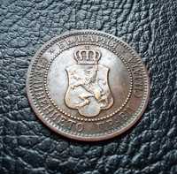Стара монета 2 стотинки 1912 г.  България-красивица,перфектна!