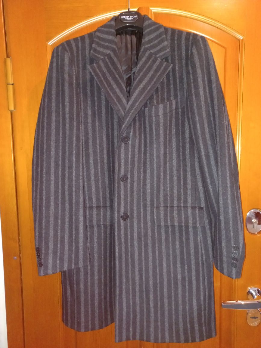 Мужское пальто кашемировое SHERRER, Франция, 50р.