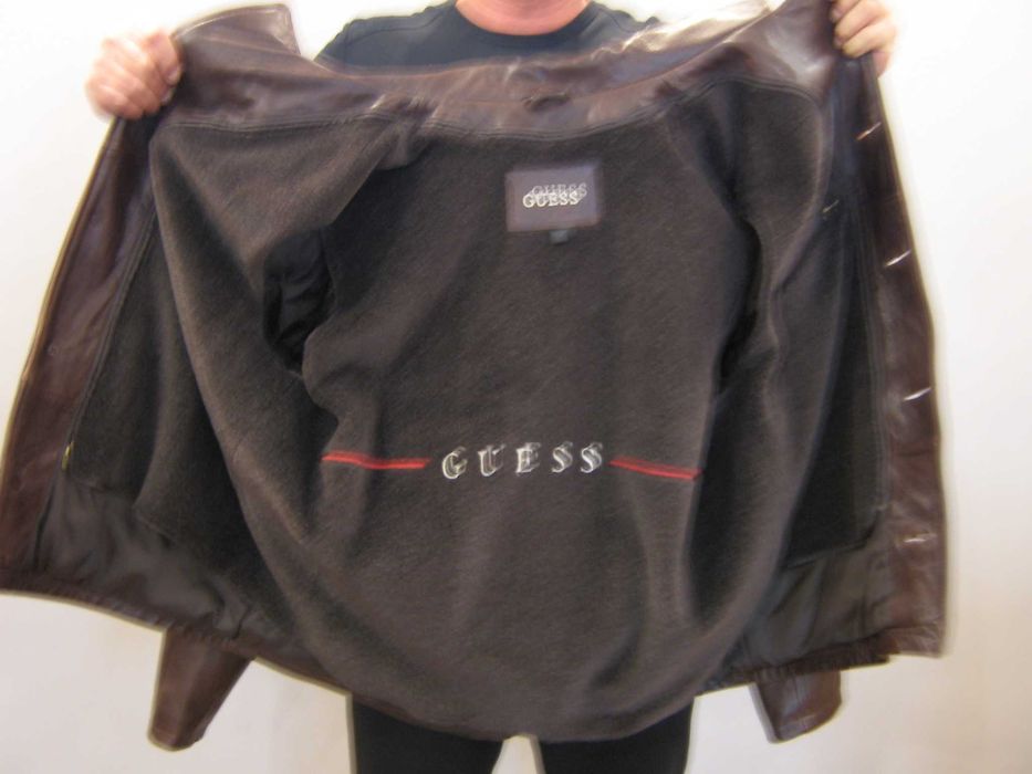 Geaca de Piele GUESS Originala NOU cumparat din SUA