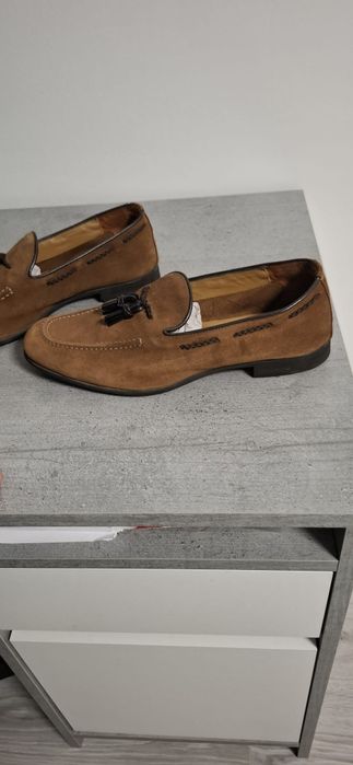 Pantofi piele întoarsă nr 41