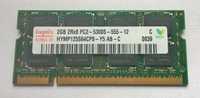 Memorie laptop SH - Hynix 2gb-2Rx8-PC2-5300S-555-12