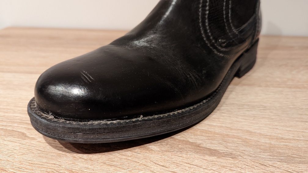 Ghete bărbați S.Oliver Chelsea Boots 43 piele