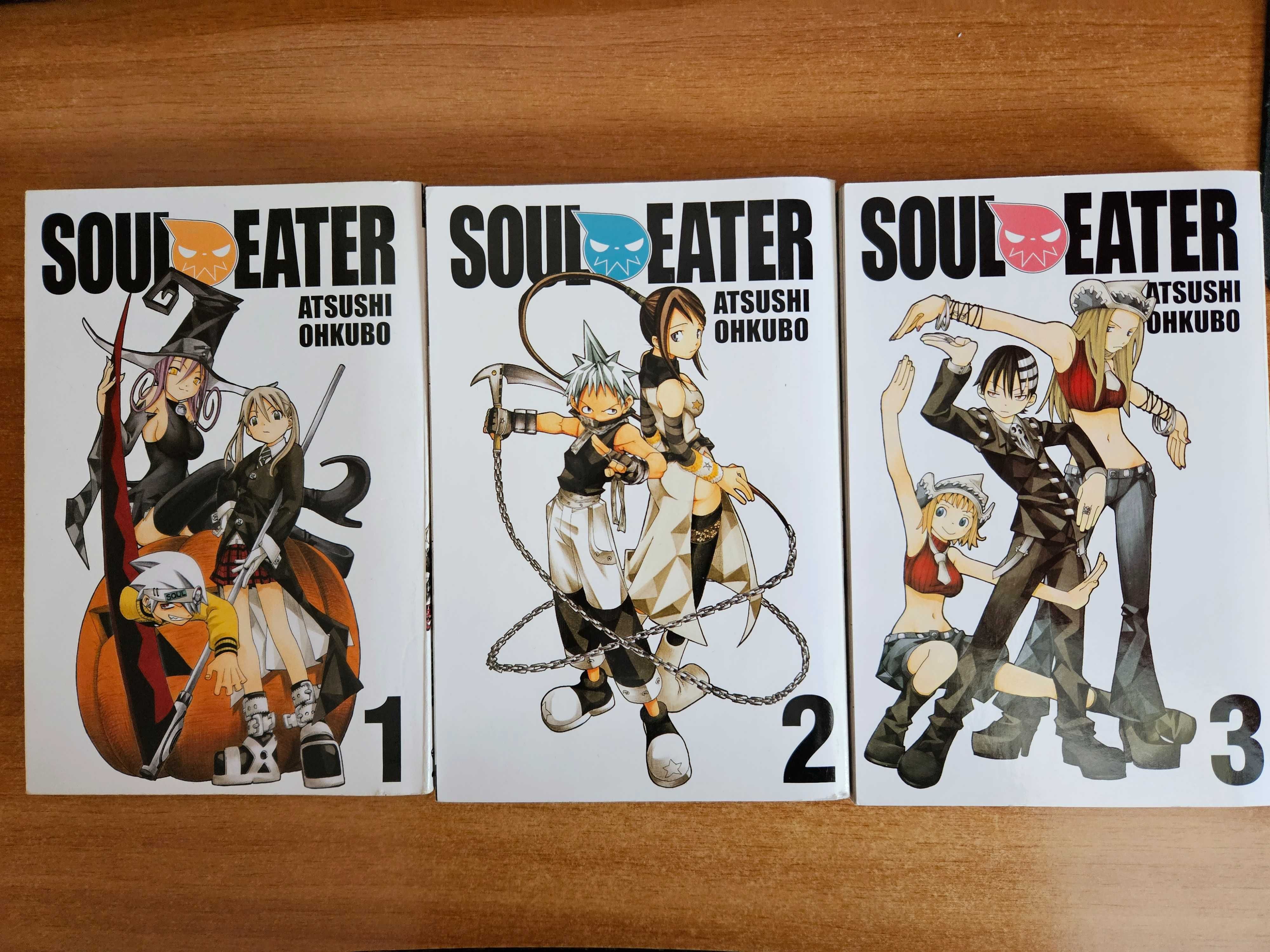 Manga Soul Eater Vol 1,2,3