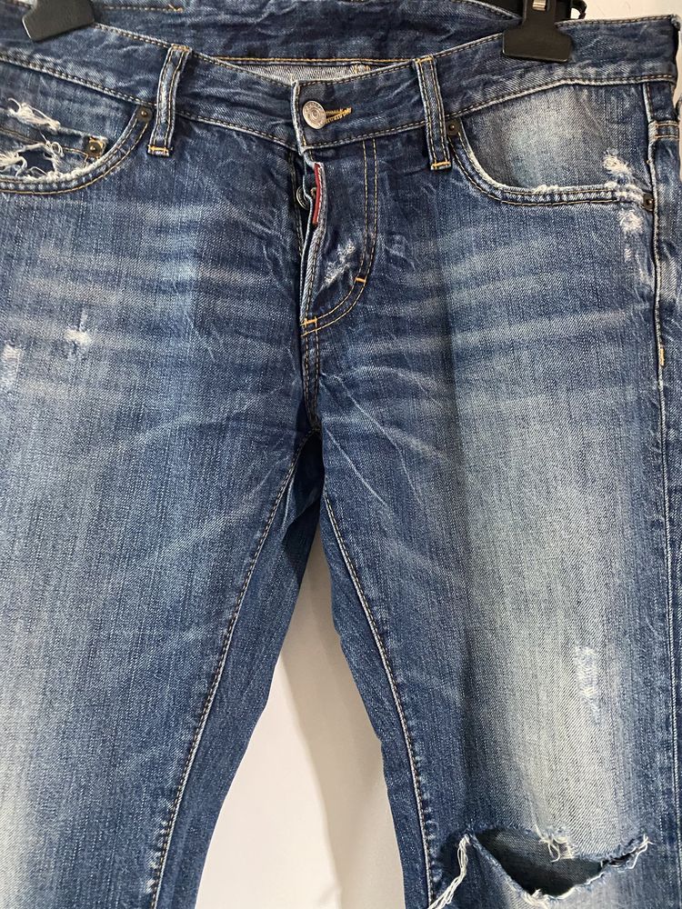 Jeans Dsquared albastri