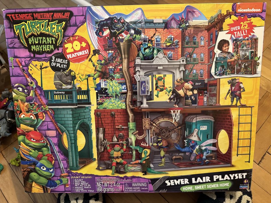 TMNT Костенурки нинджа Пълен хаос Убежище