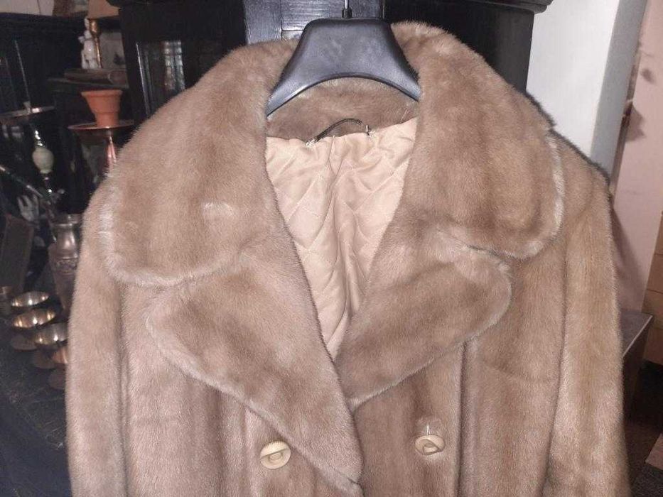 Haina Blana sintetica TEXA Paris model lung XL