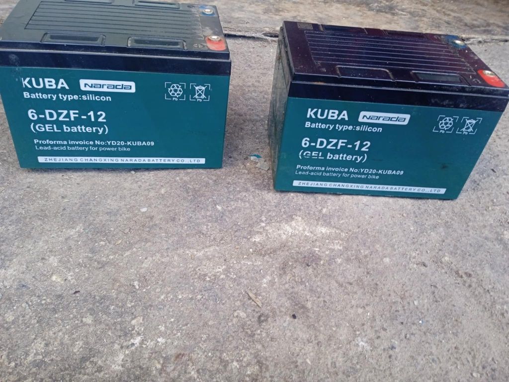 4 acumulatori Kuba 12v 12 ah