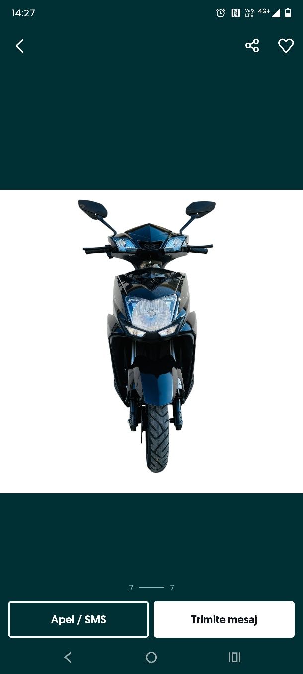 Scuter electric 1500 w