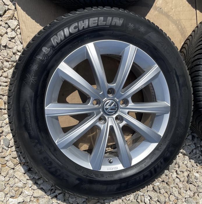 Jante VW 17 Tiguan Roti iarna 215/65R17 Michelin DOT2022