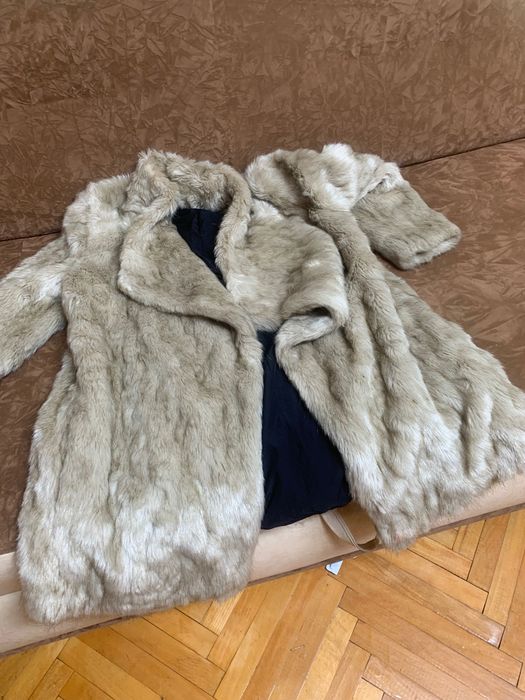 haină imitație blană Zara Nouă