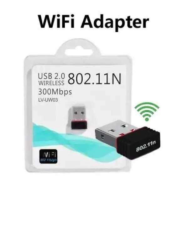 Wi-Fi Беспроводной сетевой адаптер мини USB 2.0 300Mbps