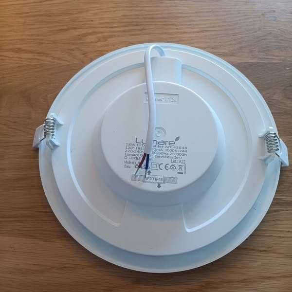 НОВО! LED осветление за вграждане 18W, IP44, ултратънък дизайн