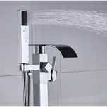 Baterie cada freestading (podea) inox