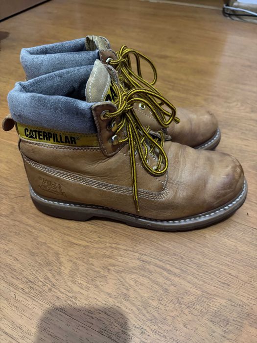 Bocanci Caterpillar Columbia, piele naturala, impermeabili, marime 43