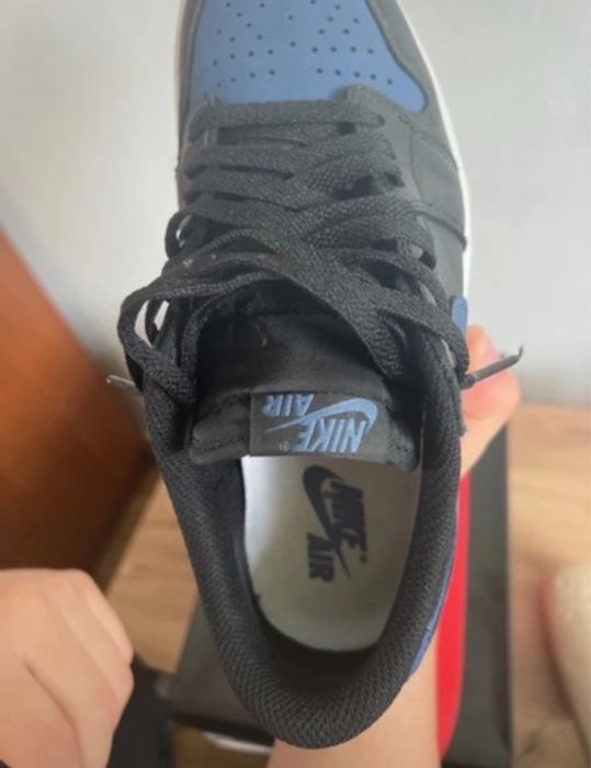 Jordan 1 retro low og black mystic navy