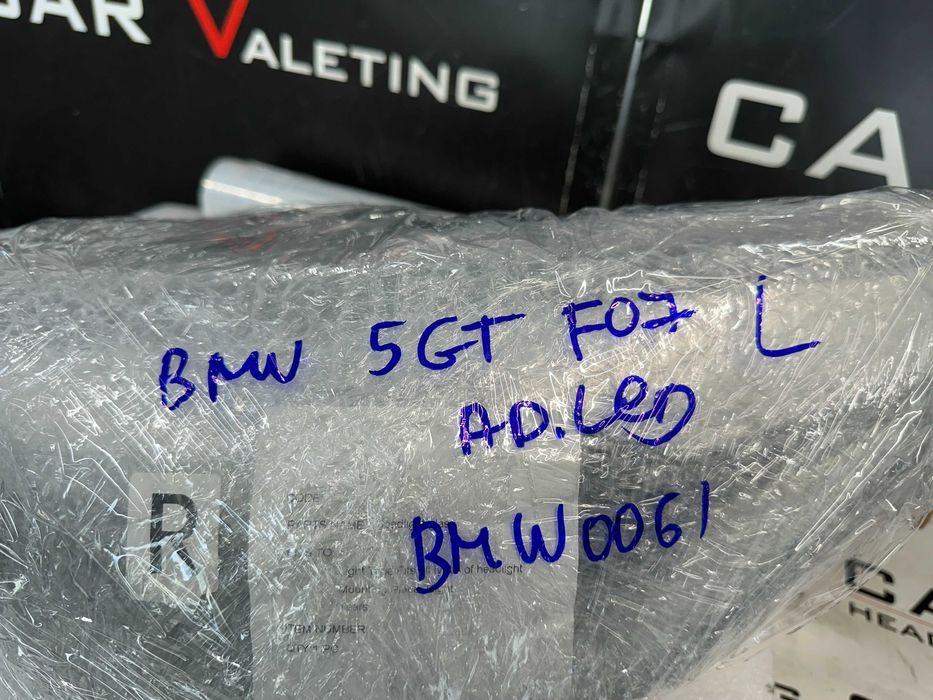 Фар фарове ляв BMW 5 GT F07 LCI Facelift far farove БМВ 5 ГТ Ф07