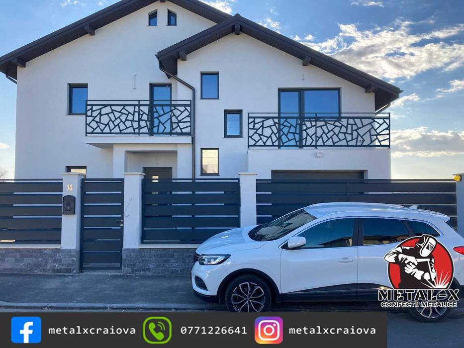 Fabrica de porti metalice tip jealuzea MONTAJ GRATIS