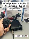KIT Statie Radio CB (4-30W)+Antena CB ML70/Calibrare/Montaj