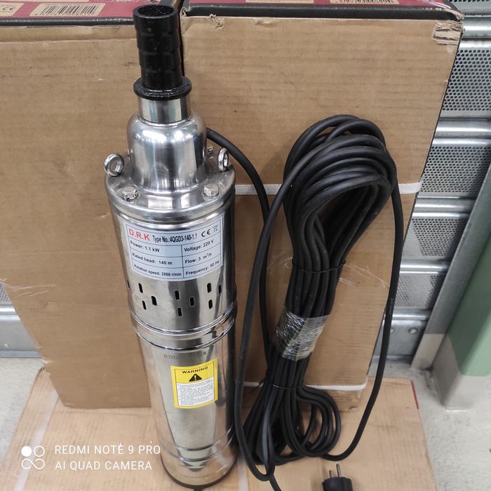 Pompa submersibila DRK 1.1kw full inox