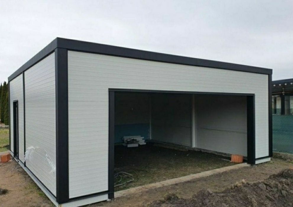 Vând fac construiesc garaje auto cu toate materialele mele