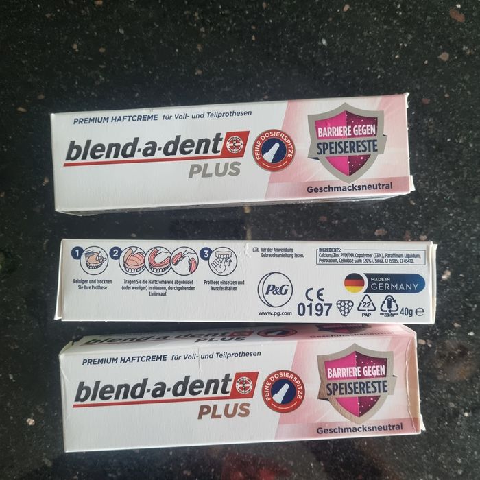 Blend a dent plus за зъбни протези