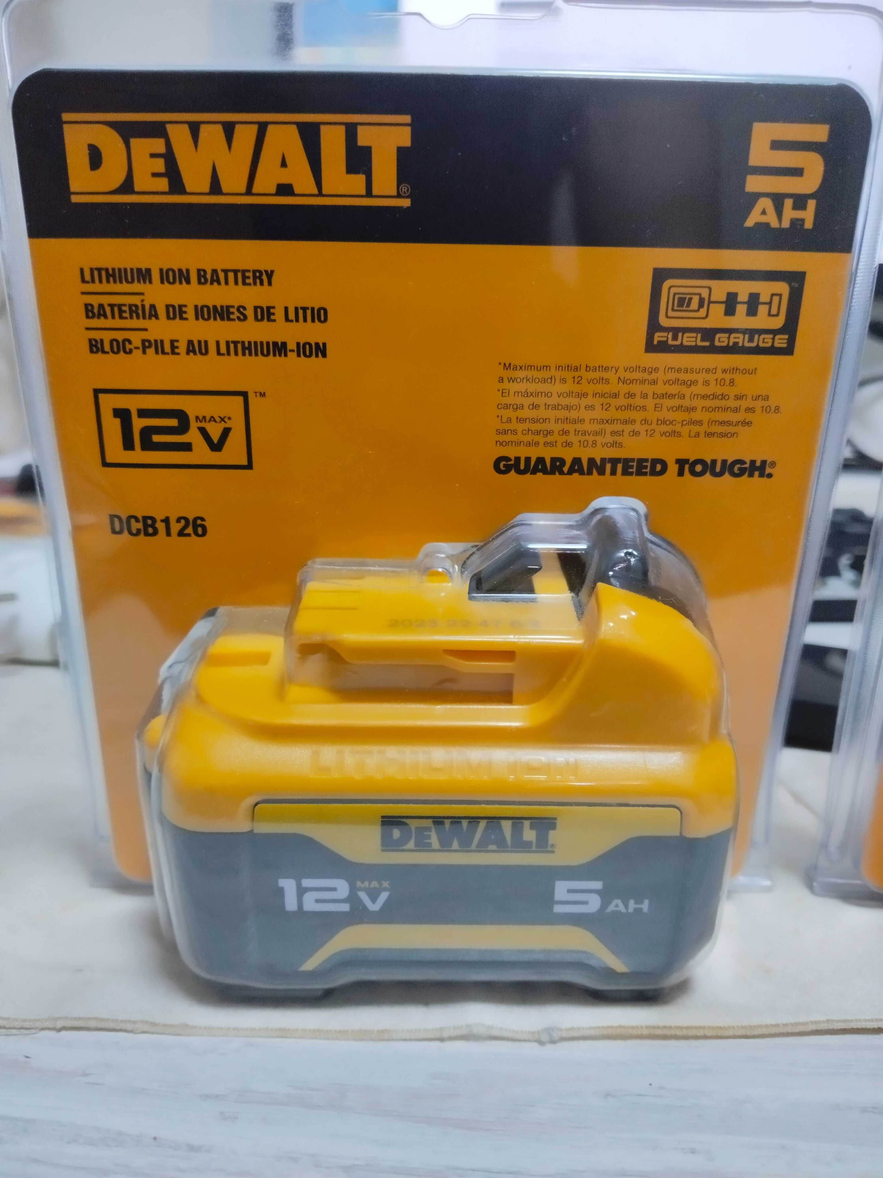 Аккумулятор DeWalt 12v 5ah
