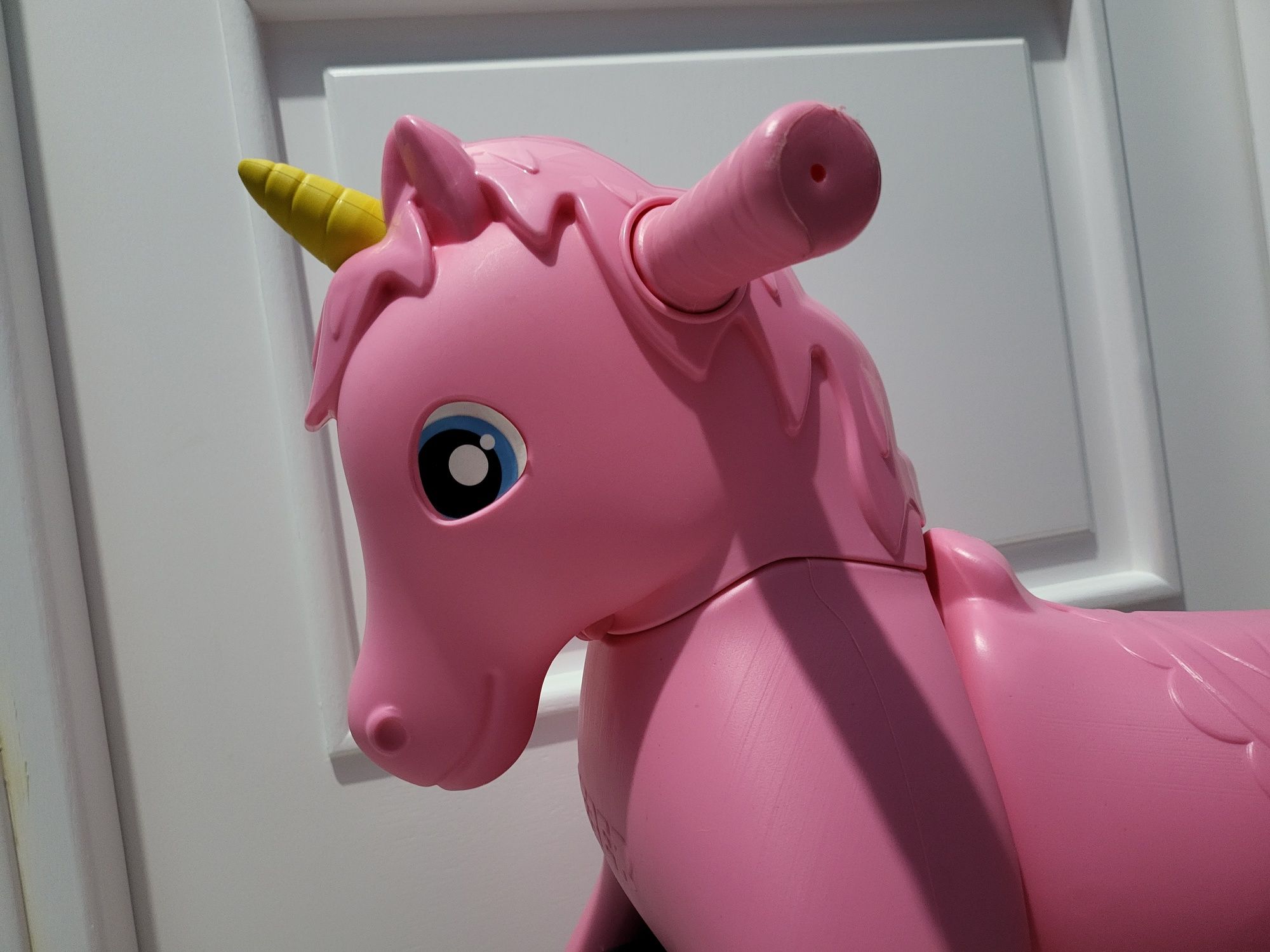 Tricicleta Feber design unicorn roz, pentru copii mici