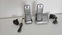 Set doua telefoane fara fir DECT, Panasonic