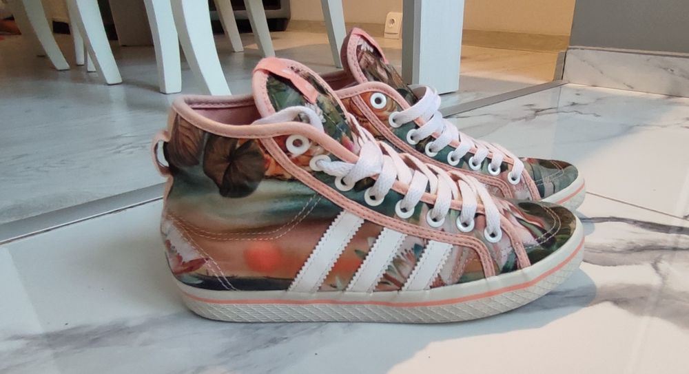 Високи кецове Puma и Adidas 23,5см