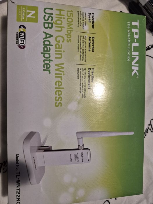 Adaptor USB wireless TP Link 150mbps  TL-WN722NC