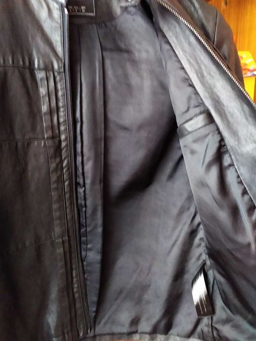 Кожаная куртка мужская