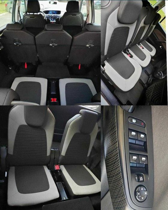 Citroen C4 Grand Picaso 7 loc 2016 navigatie, senzori parcare, Euro 6