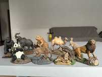 Set 1987 The Franklin Mint Wildlife Preservation animale ceramica