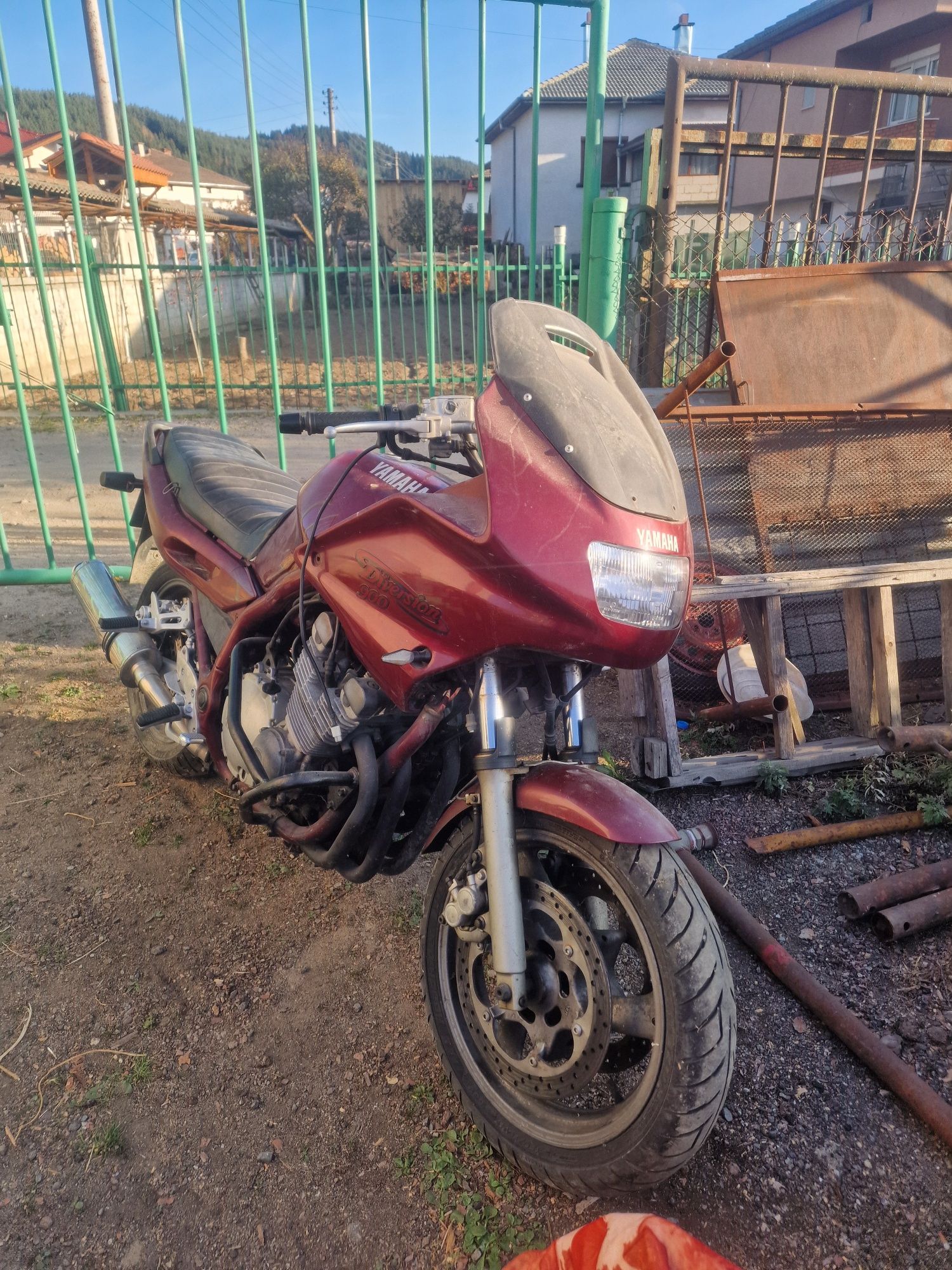 Yamaha diverson 900 на части