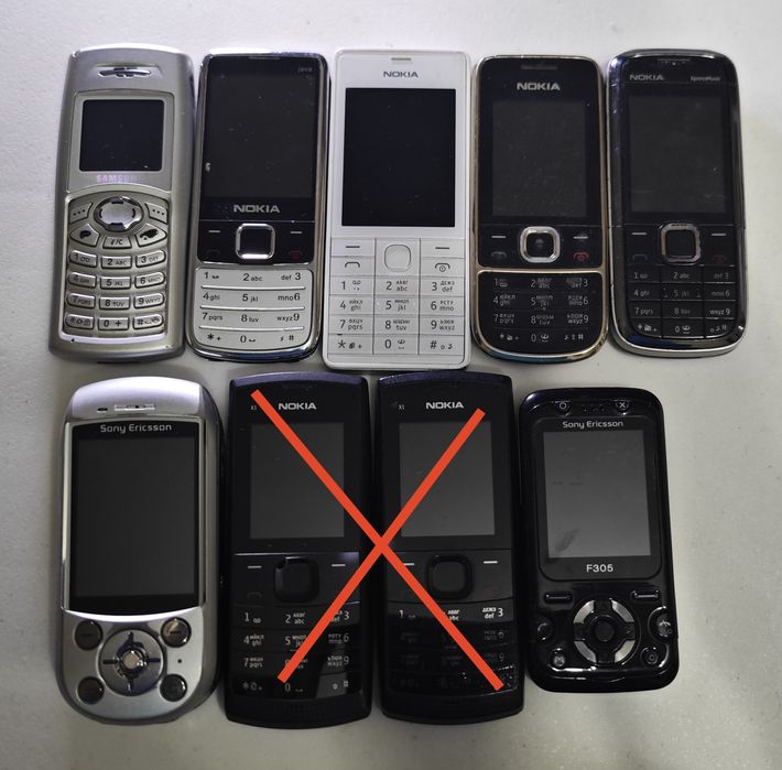 Ретро сотовые телефоны