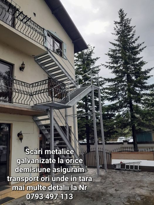 Scări metalice galvanizate la orice demisiune asiguram transport ori u