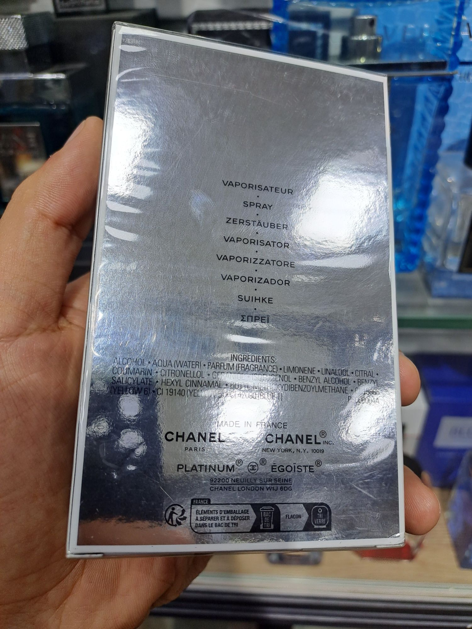 Chanel platinum egoiste