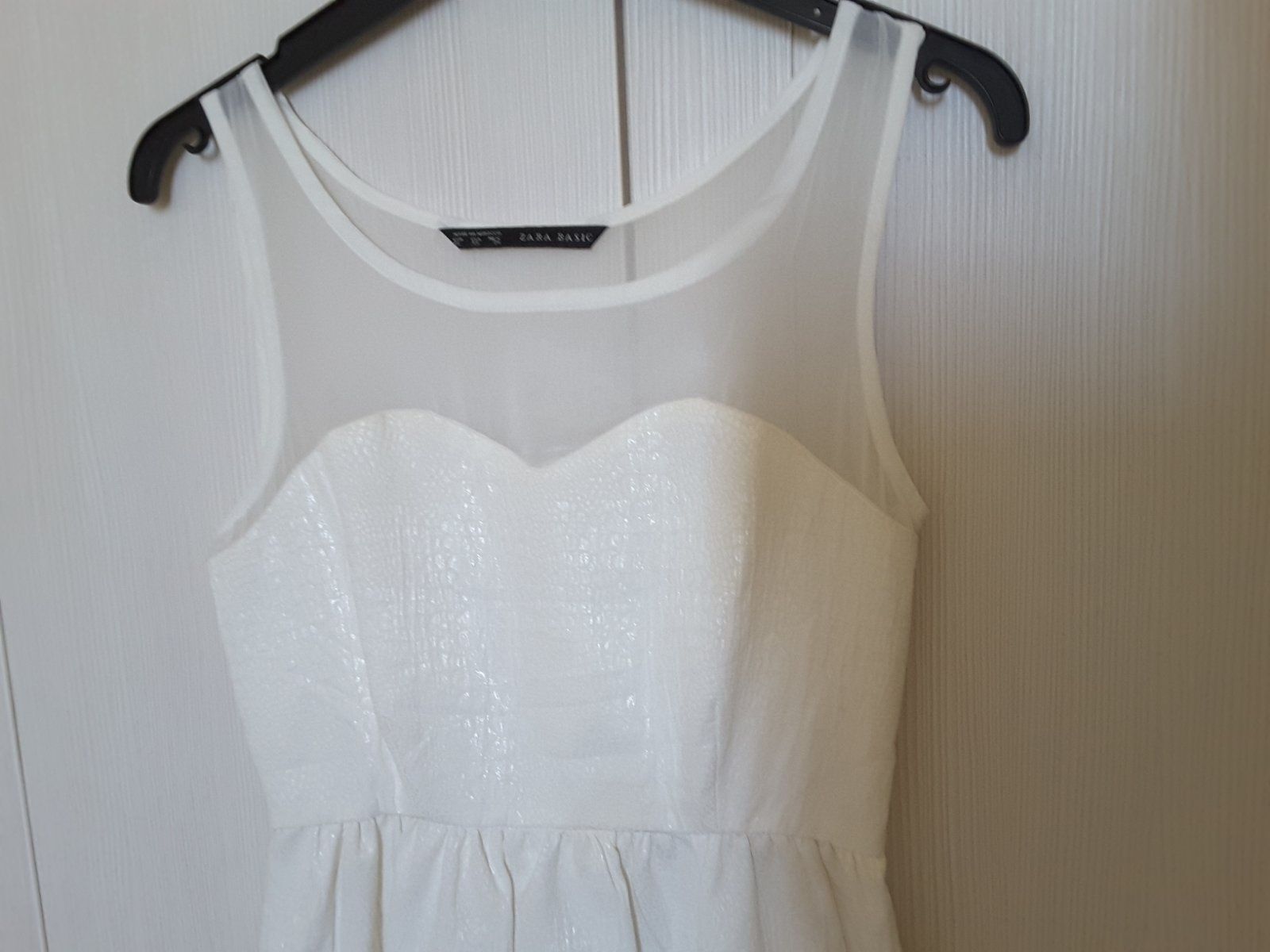 Дамска бяла рокля Zara