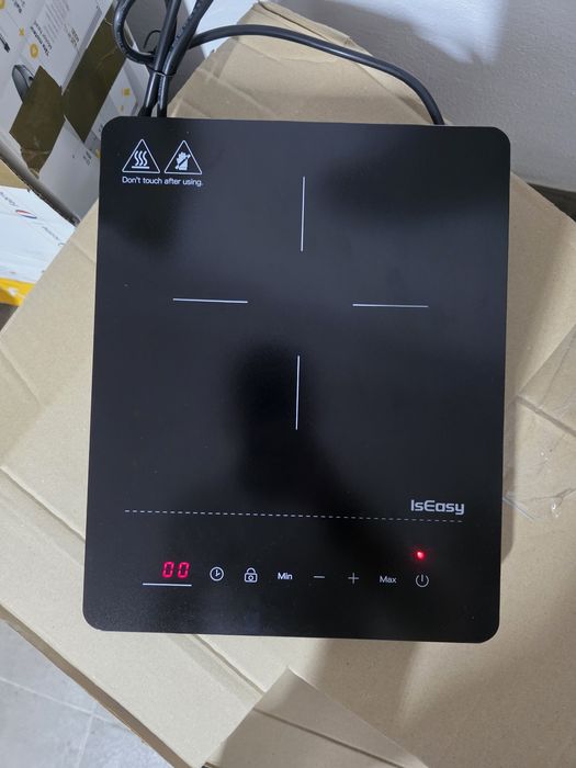 Plita incorporeabila IsEasy, Inductie,2100W,1 zona de gatit, Touch