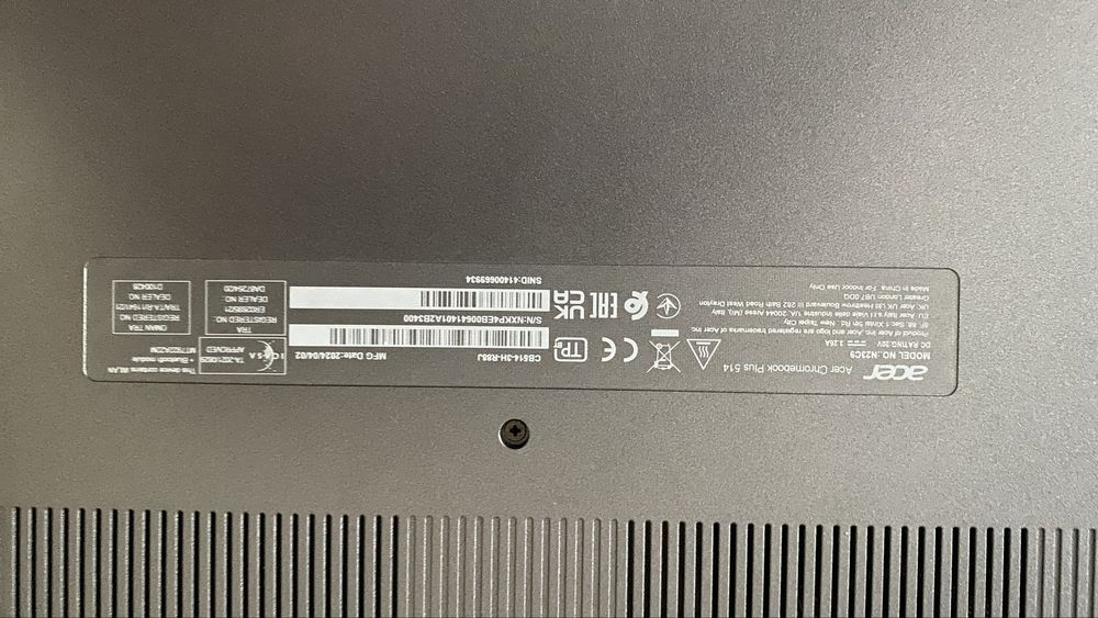 Laptop Acer Chromebook Plus 514