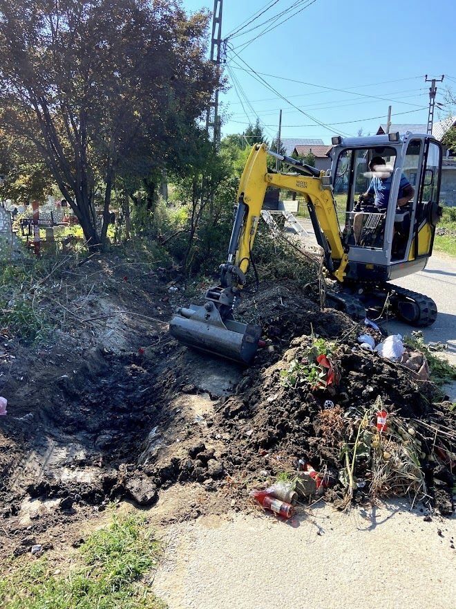 Miniexcavator de închiriat