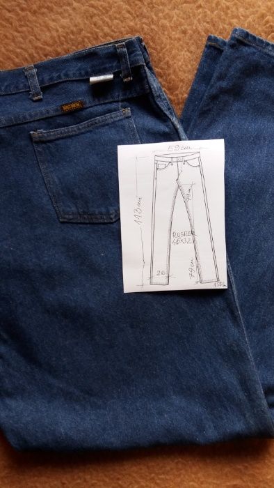 Blugi jeans marime mare cu masuratori pe poze