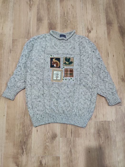 Pulover Acorn din lână british wool marimea S/M