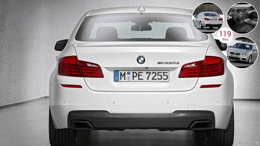 Difuzor Evacuare Ornament bara spate Tobe BMW F10 F11 M550d