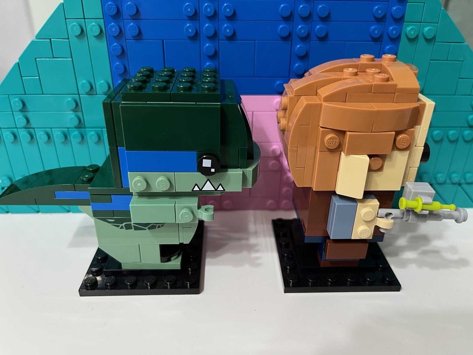 Lego Brickheadz 41614 Owen and Blue complet