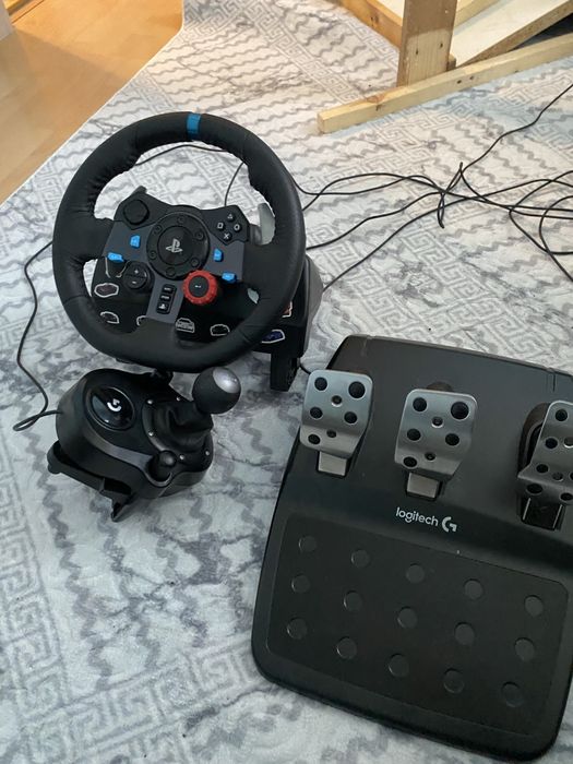 Logitech g29 + shifter + handbrake